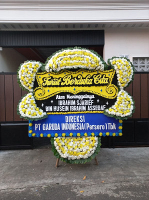 Papan Bunga Duka di Paudean