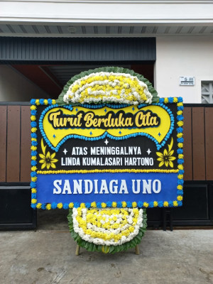 Papan Bunga Duka di Paudean